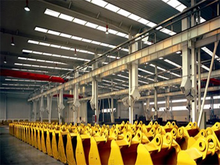 焦作徐工集团挖掘机装配车间